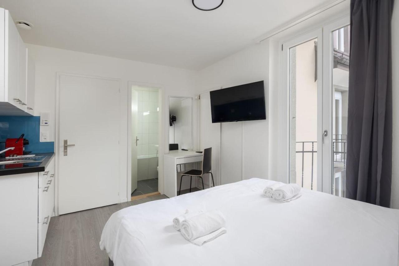 Urban Oasis With Queen Bed And View Be-49 Zurich Bagian luar foto